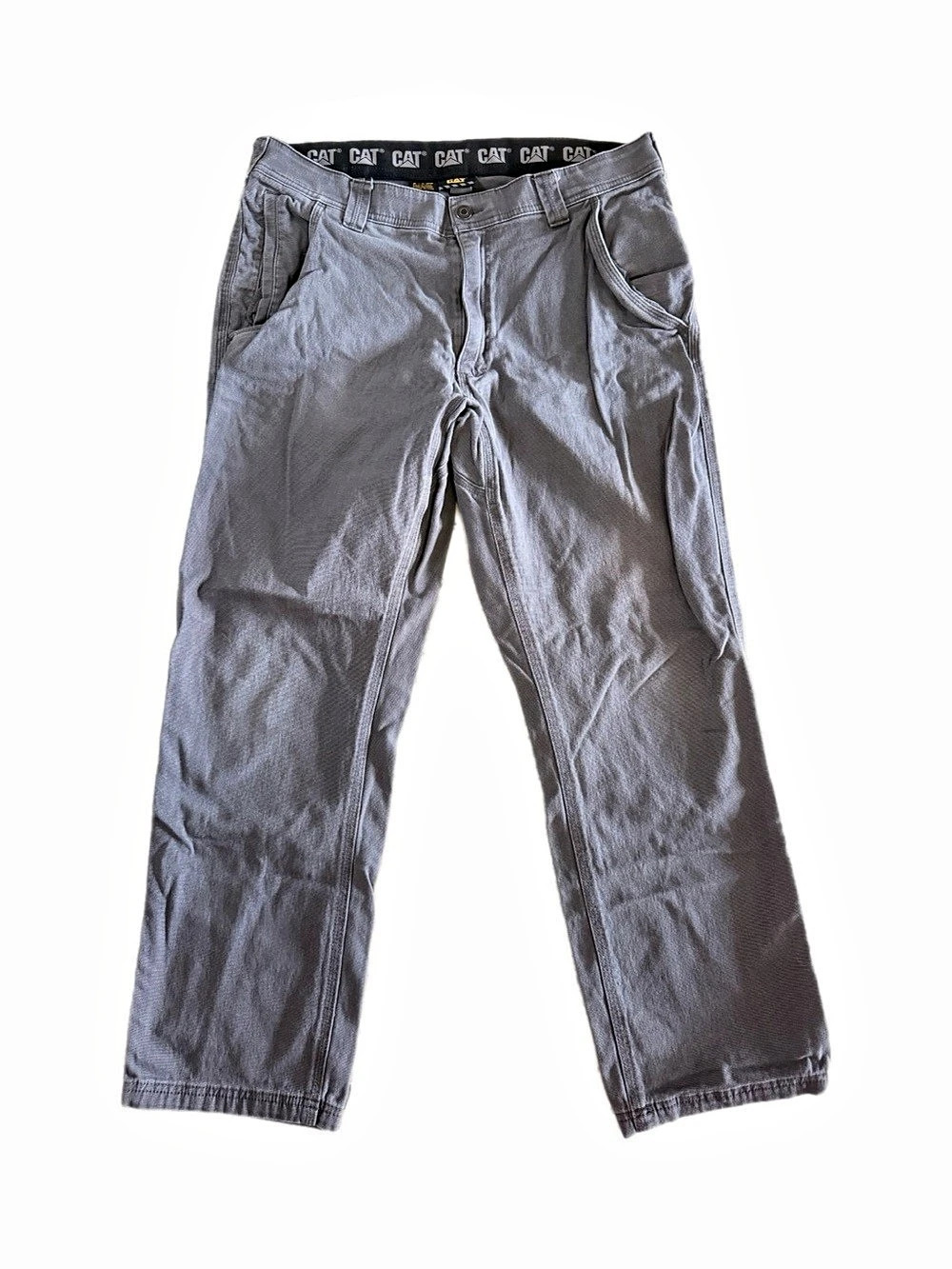 CAT Men's Gray Cargo Pants 34x30